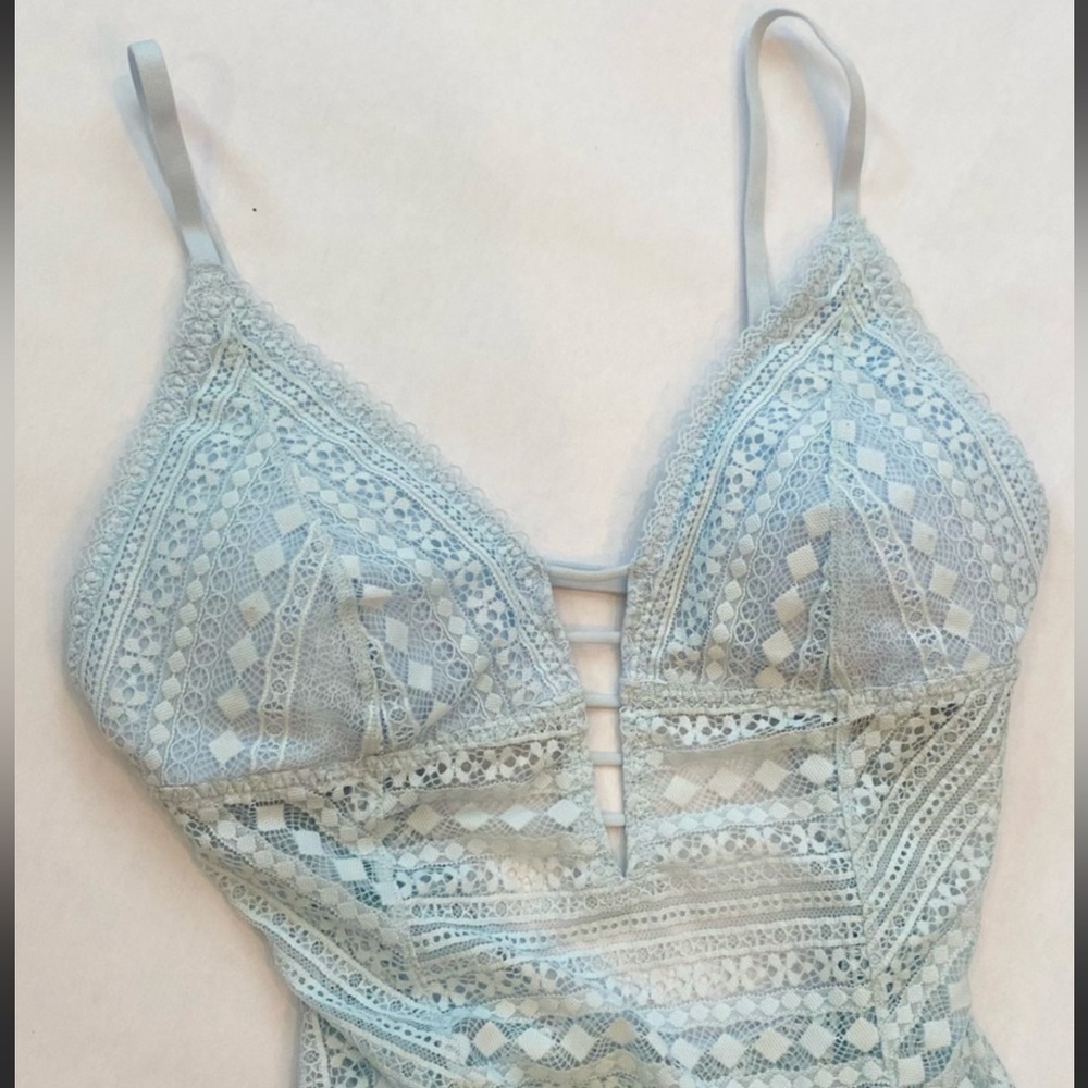 Hollister Crochet Lingerie Bodysuit🦋 - Picture 5 of 6